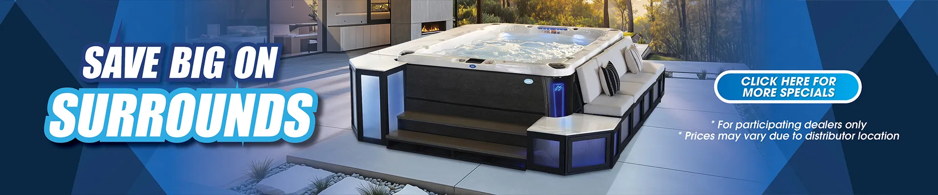 Calspas hot tub being used in a family setting - Centennial