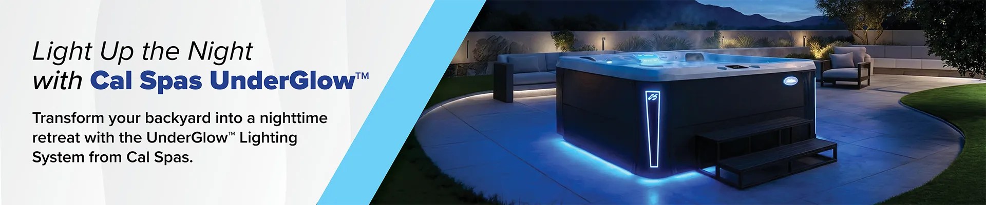 Calspas hot tub being used in a family setting - Centennial